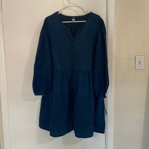 Denim dress